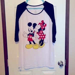 Mickey and Minnie Mouse Tee